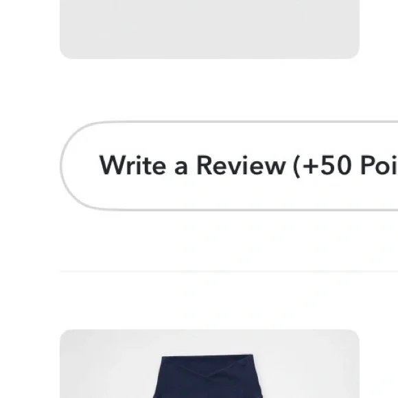 aerie Navy 'OFFLINE' Logo High-Rise Leggings and Corset Top - Picture 4 of 4